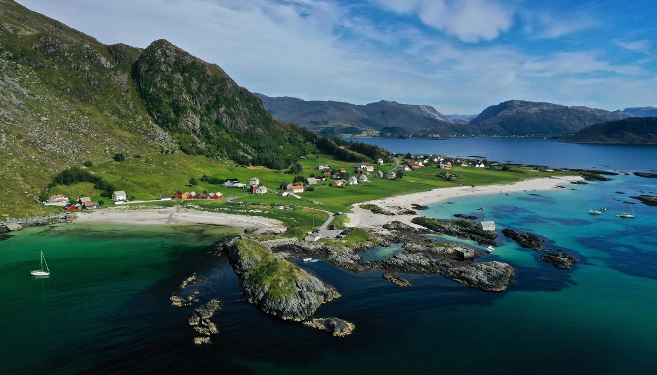 grotlesanden nordfjord noorwegen