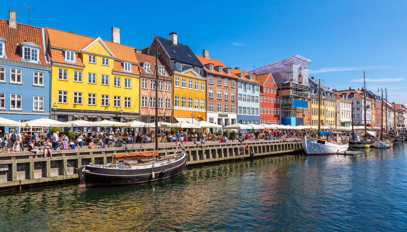 Kopenhagen Nyhavn Denemarken