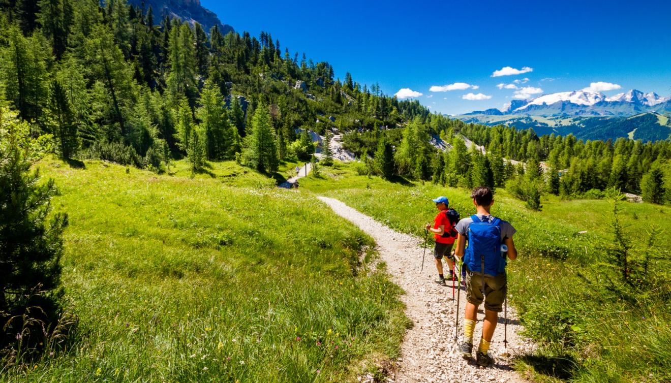 wandelen in de dolomieten