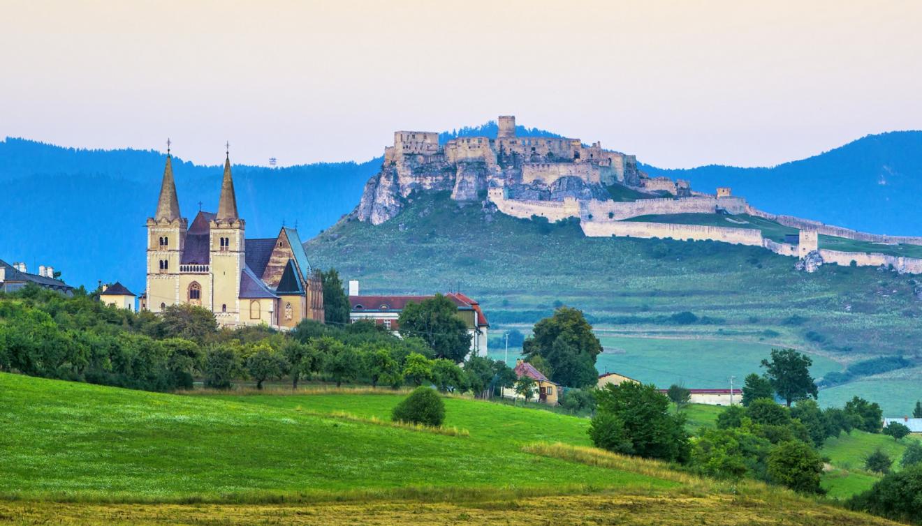 spissky hrad kasteel in slovakije