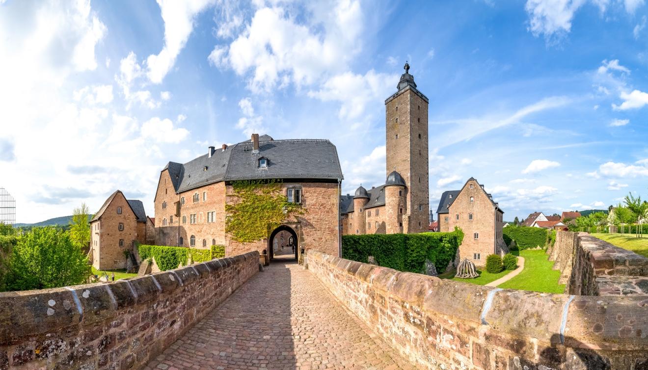 steinau, spessart in duitsland