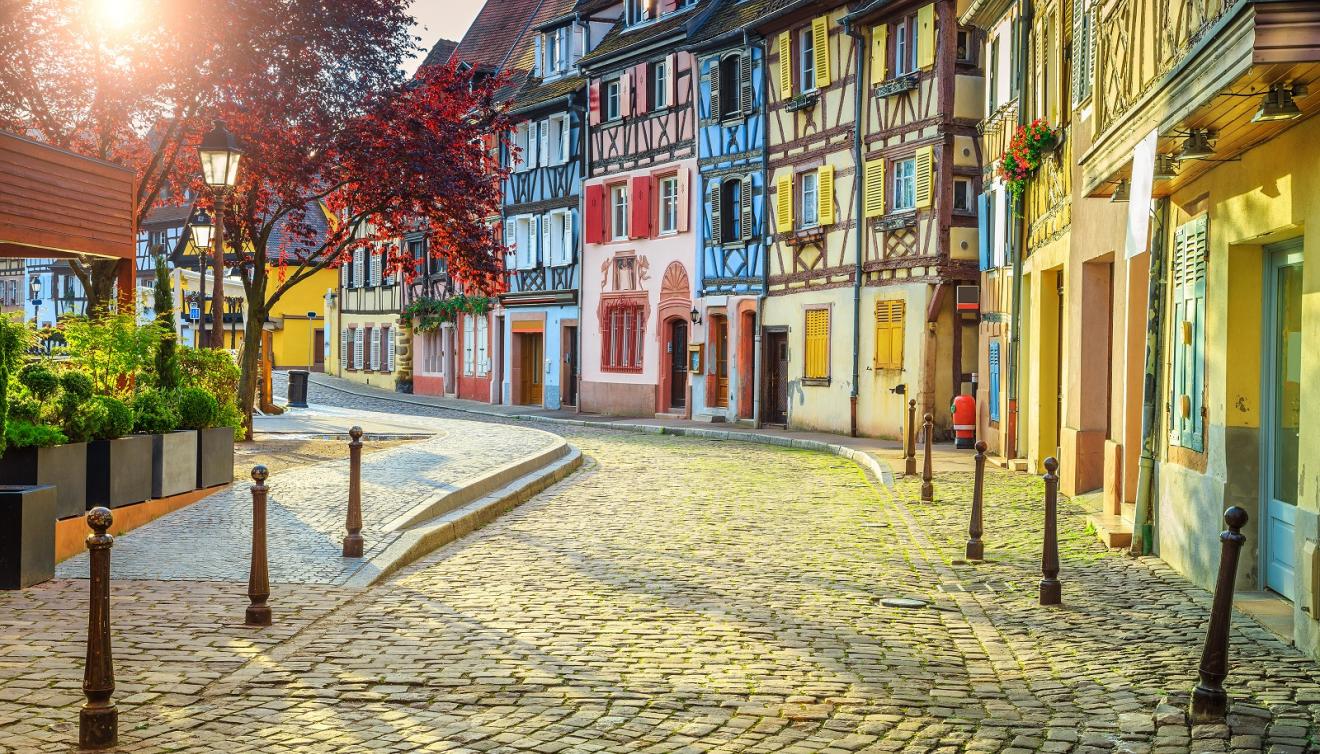 klein venetie in colmar, elzas