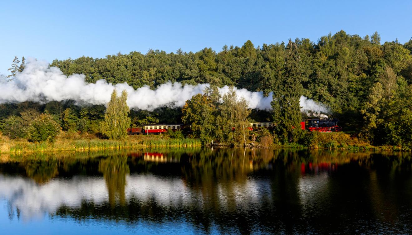 Selketalbahn in het harzgebied