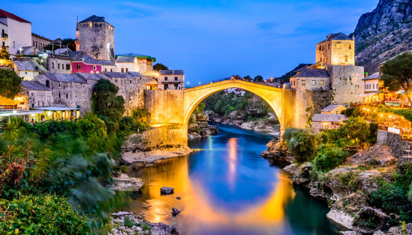 de oude brug in mostar