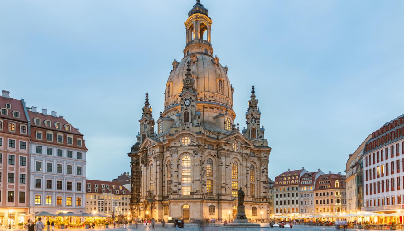frauenkirche in dresden saksen