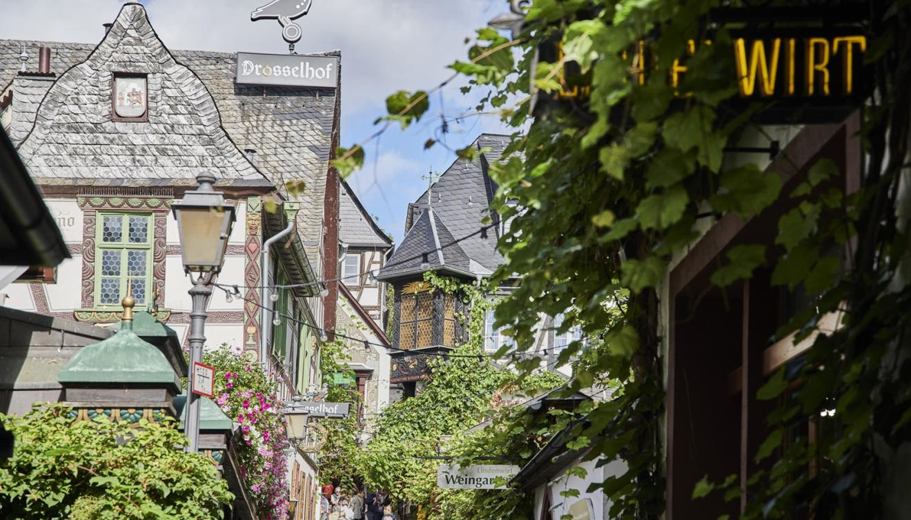 drosselgasse in rudesheim am rhein