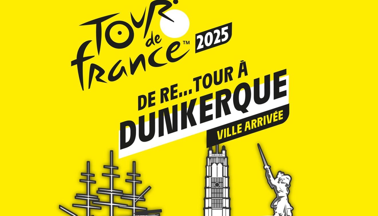 aankomst tour de france in duinkerke