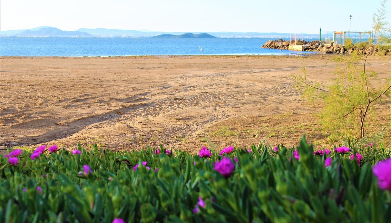 mar menor strand in spanje