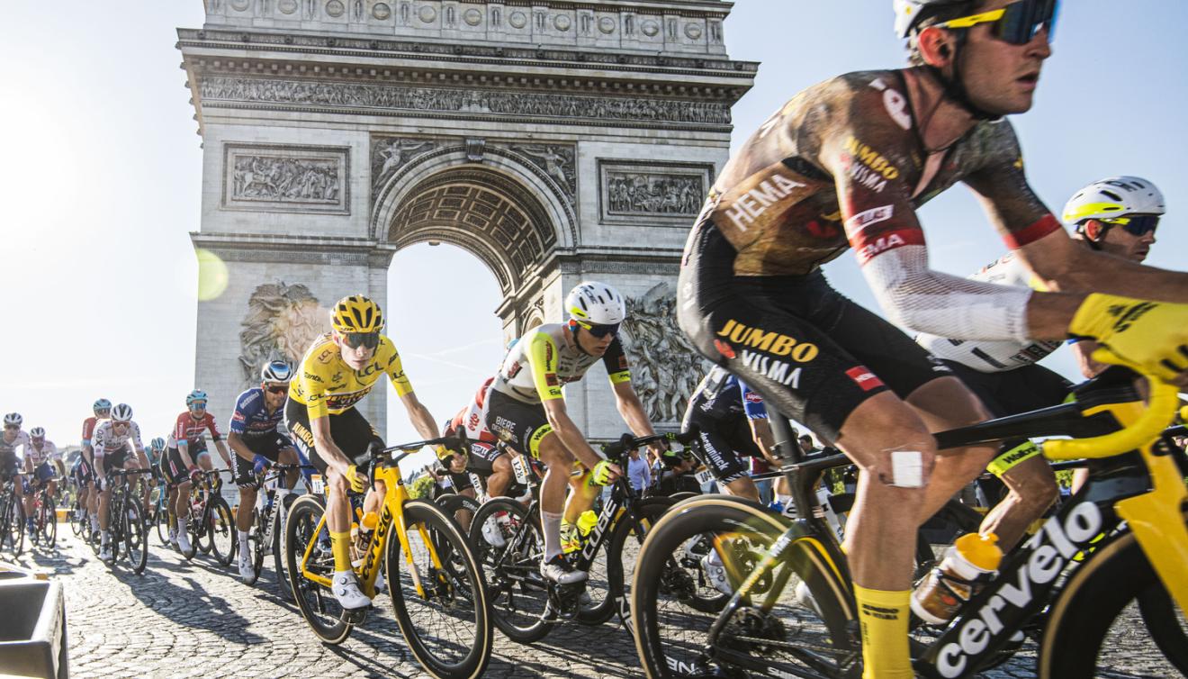 arrivée tour de france