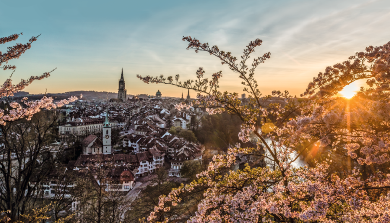 lente panorama bern zwitserland