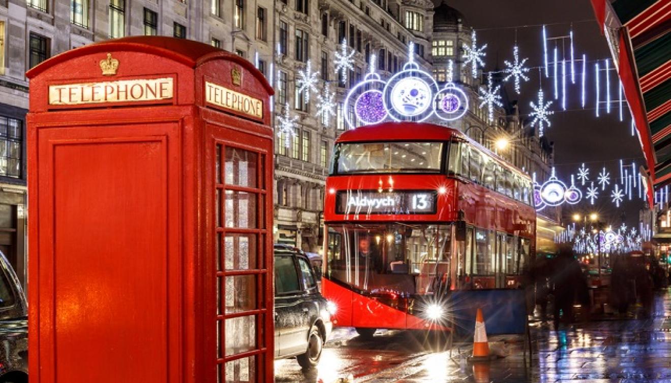 Londen kerst shopping