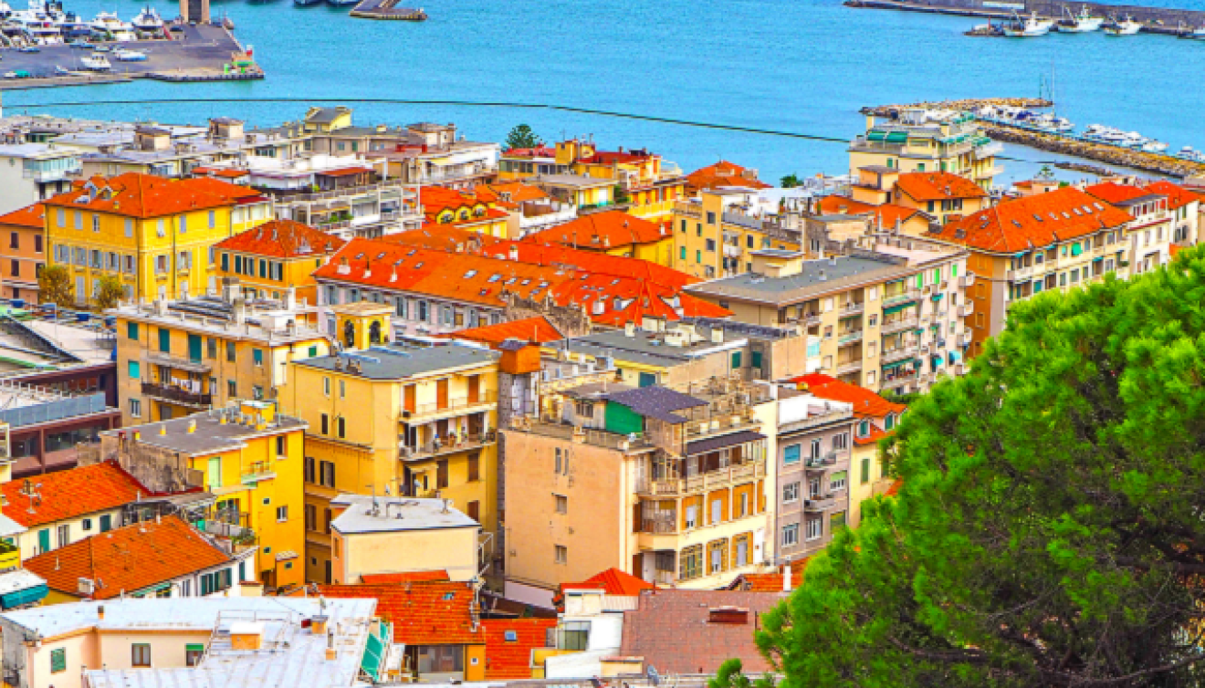 san remo bloemen riviera italie