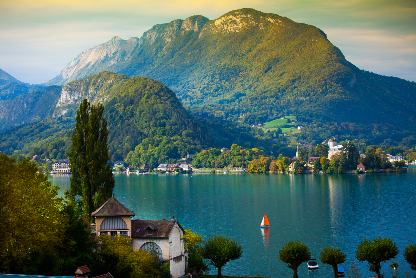 lac annecy france