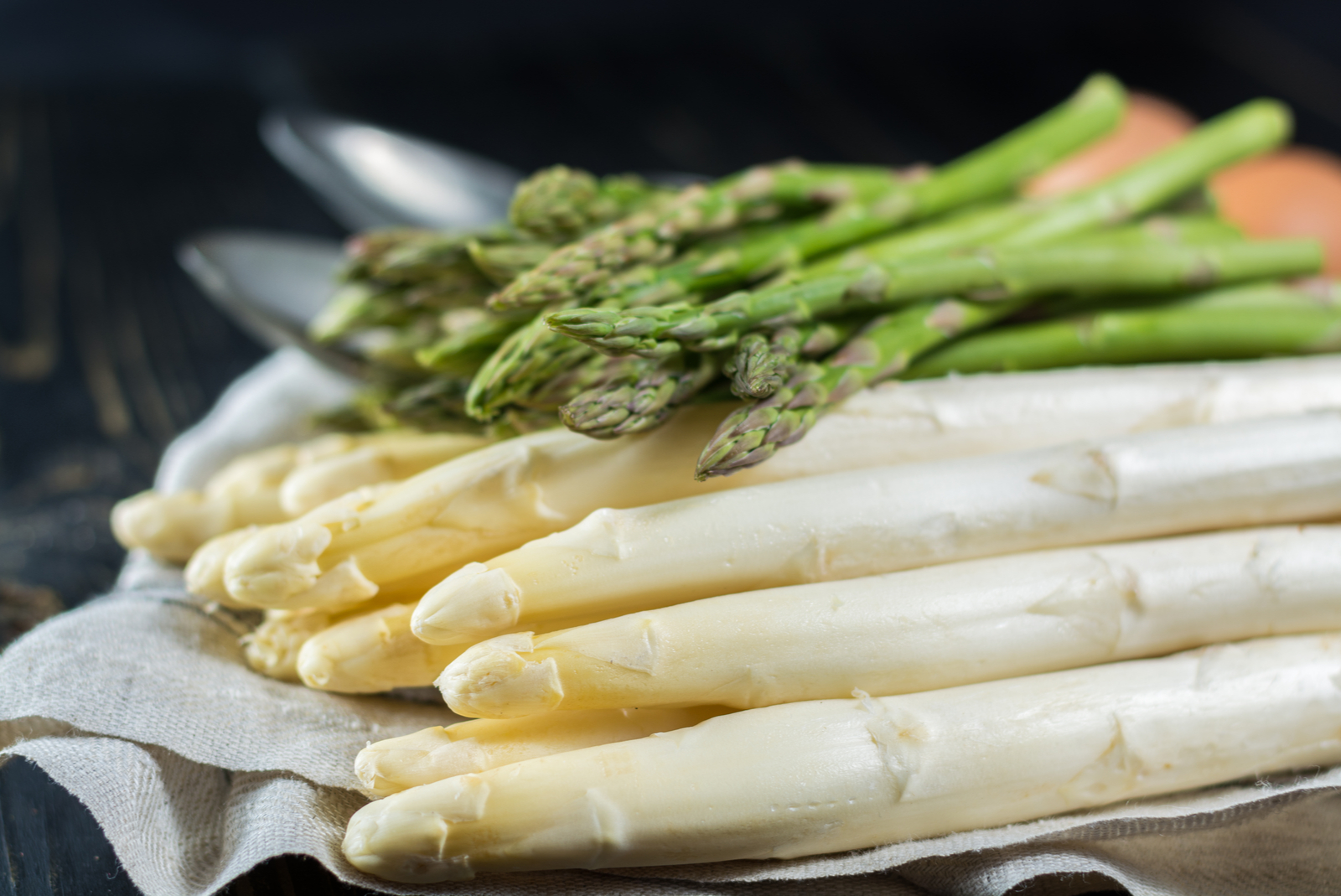 asperges wit groen