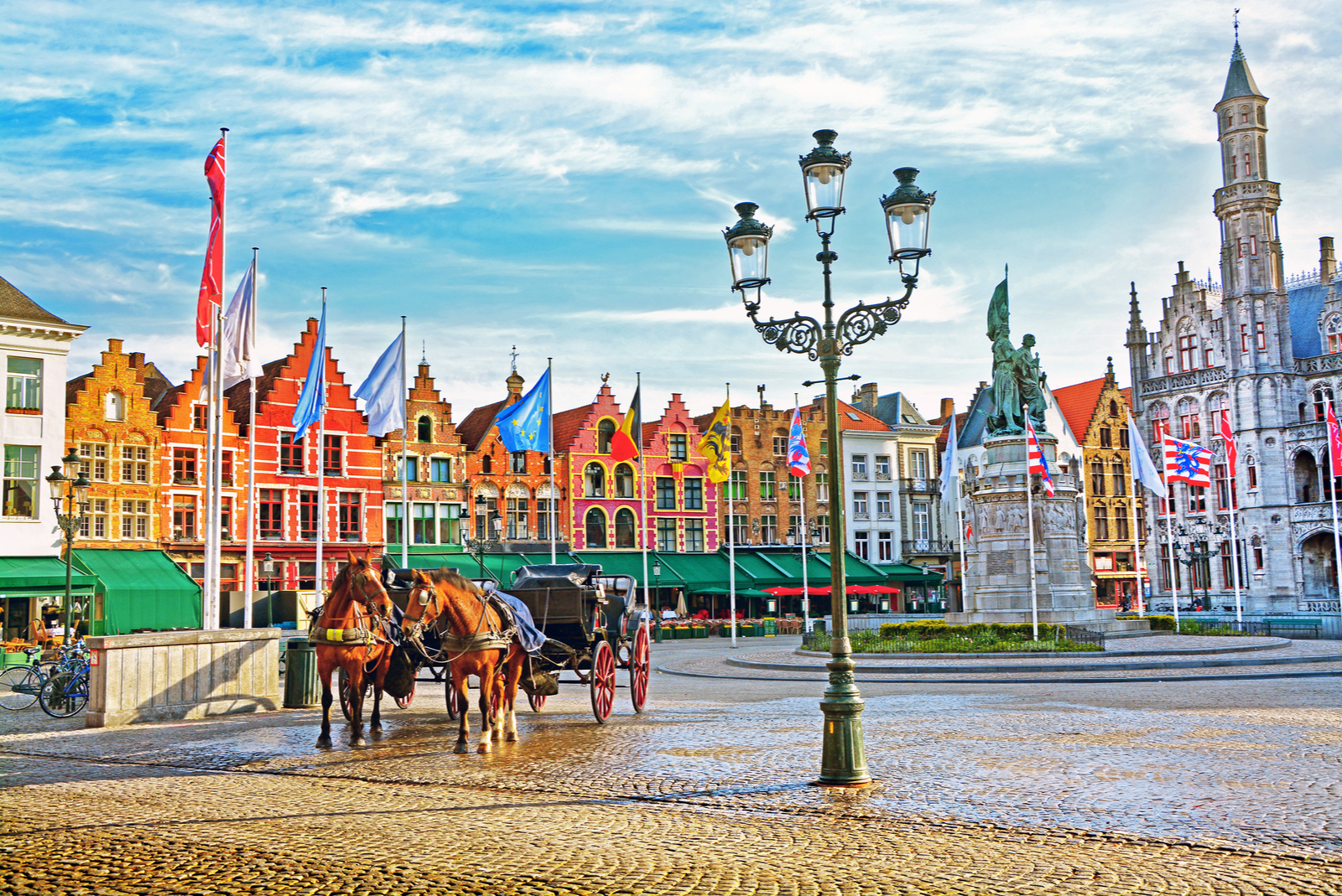 grand place bruges belgique