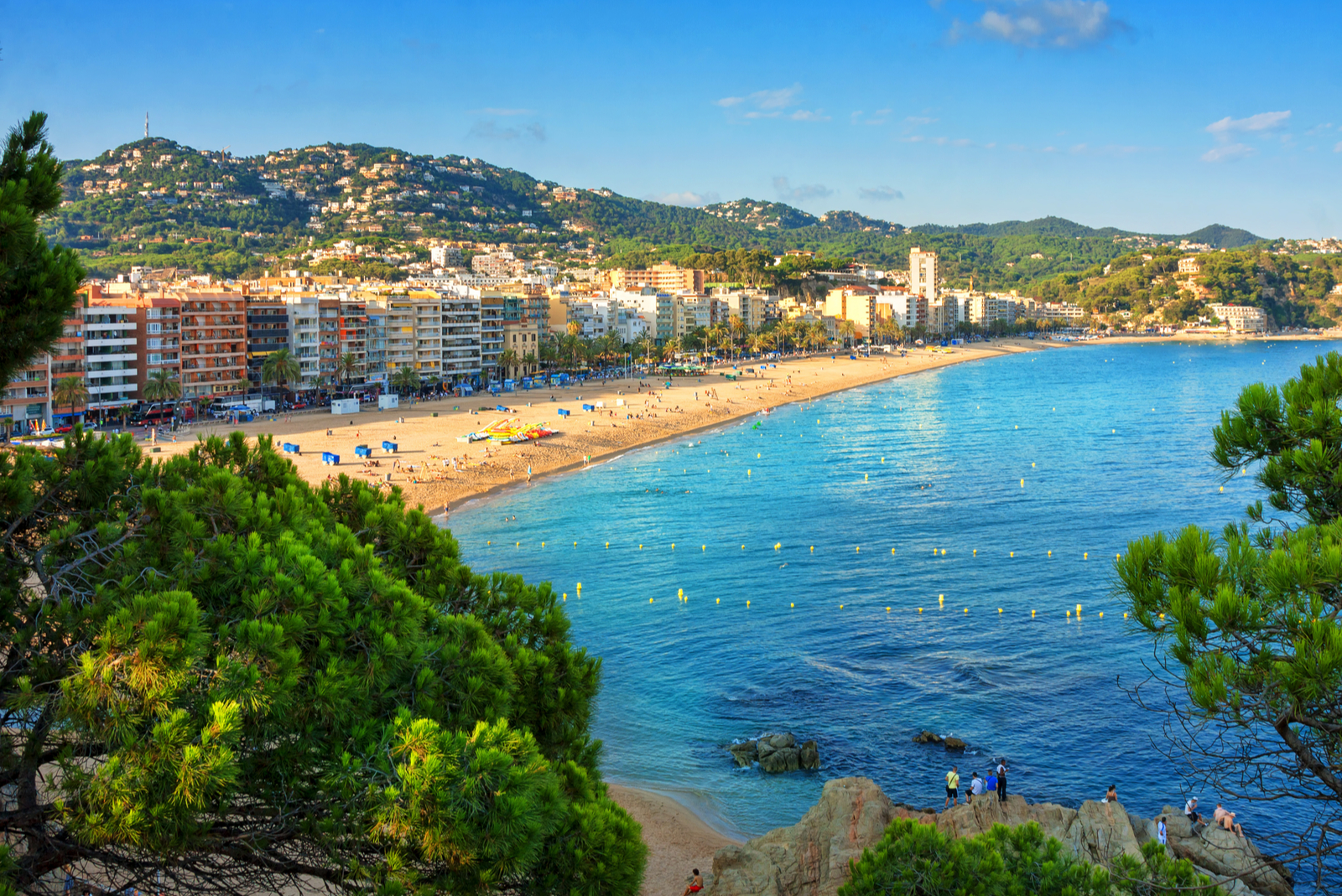 lloret de mar plage vacances