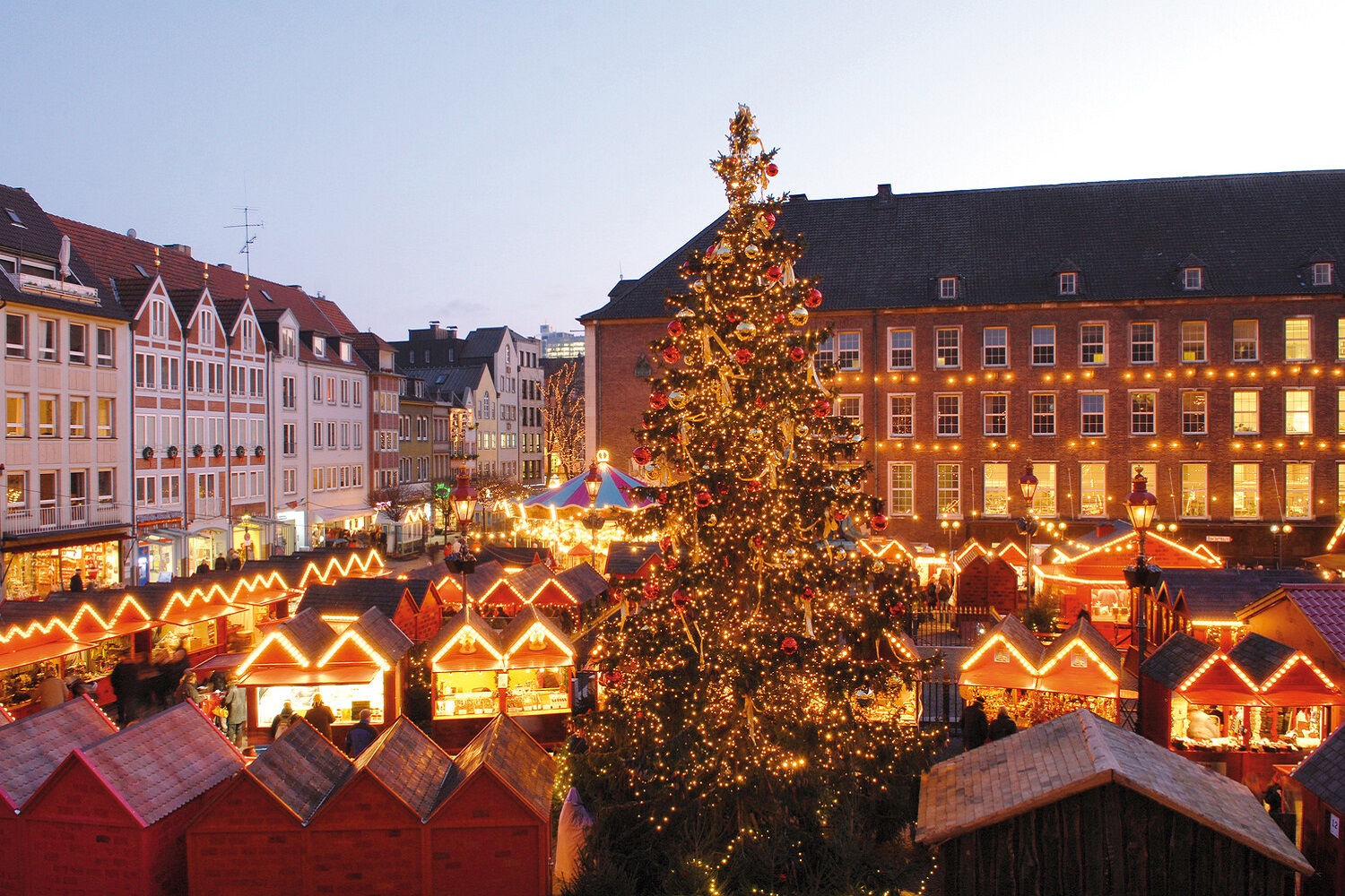 dusseldorf kerstmarkt duitsland