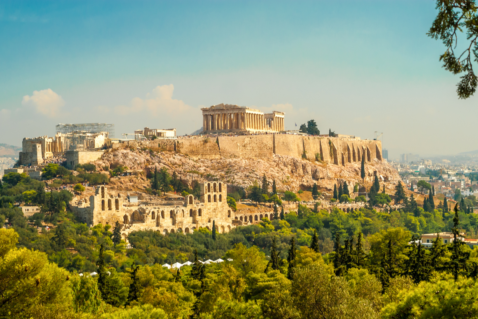 akropolis athene griekeland