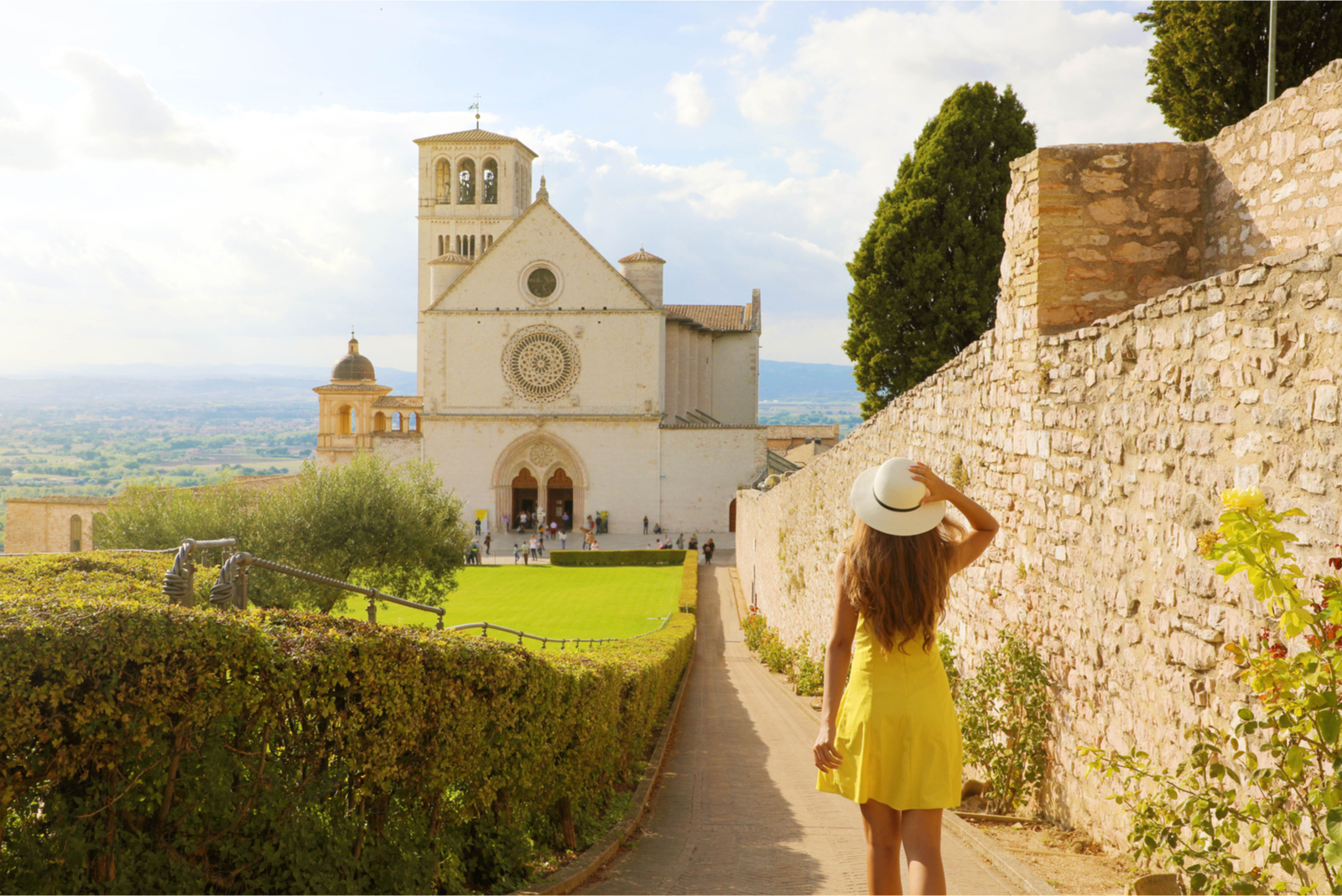 basiliek sint francis assisi umbrie italie