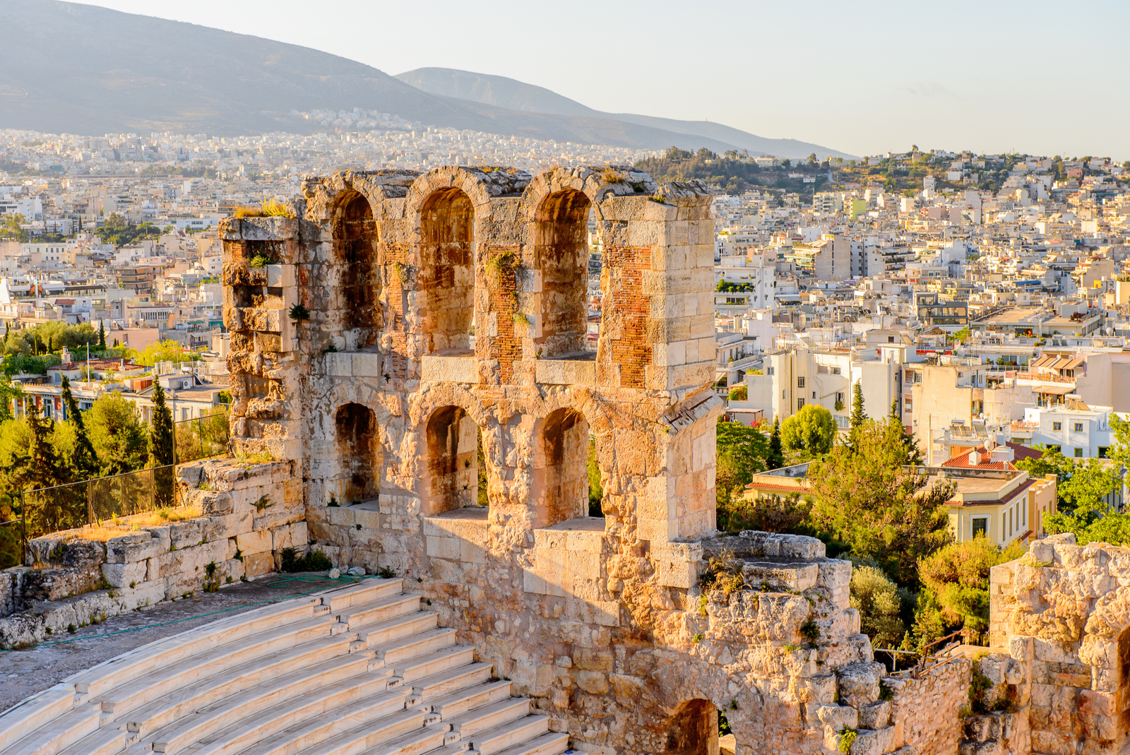 athene akropolis griekenland