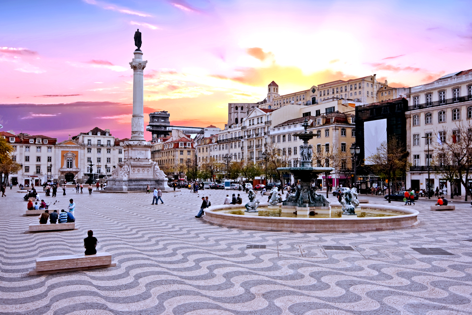 lissabon portugal rossio