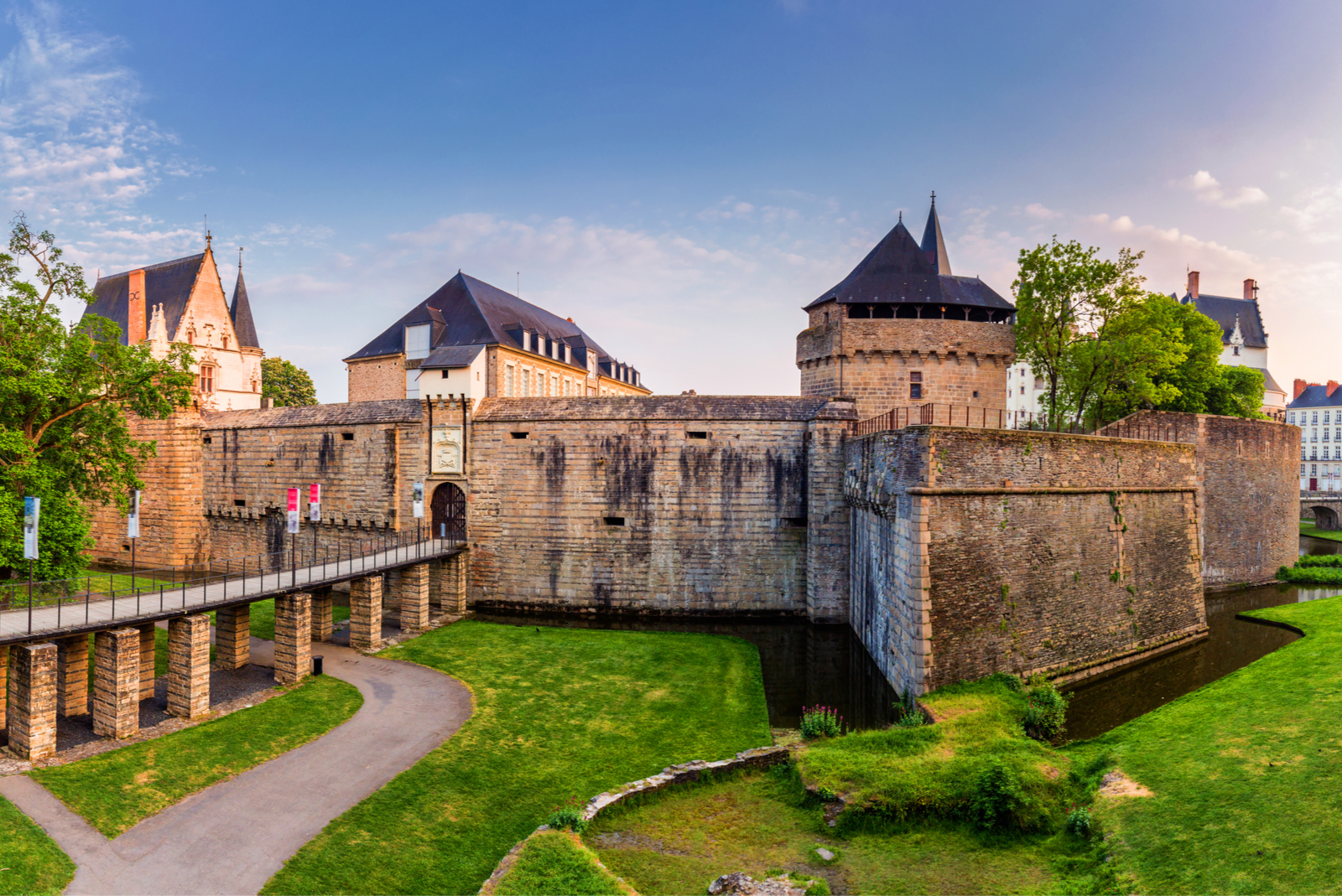 kasteel hertogen bretagne nantes frankrijk