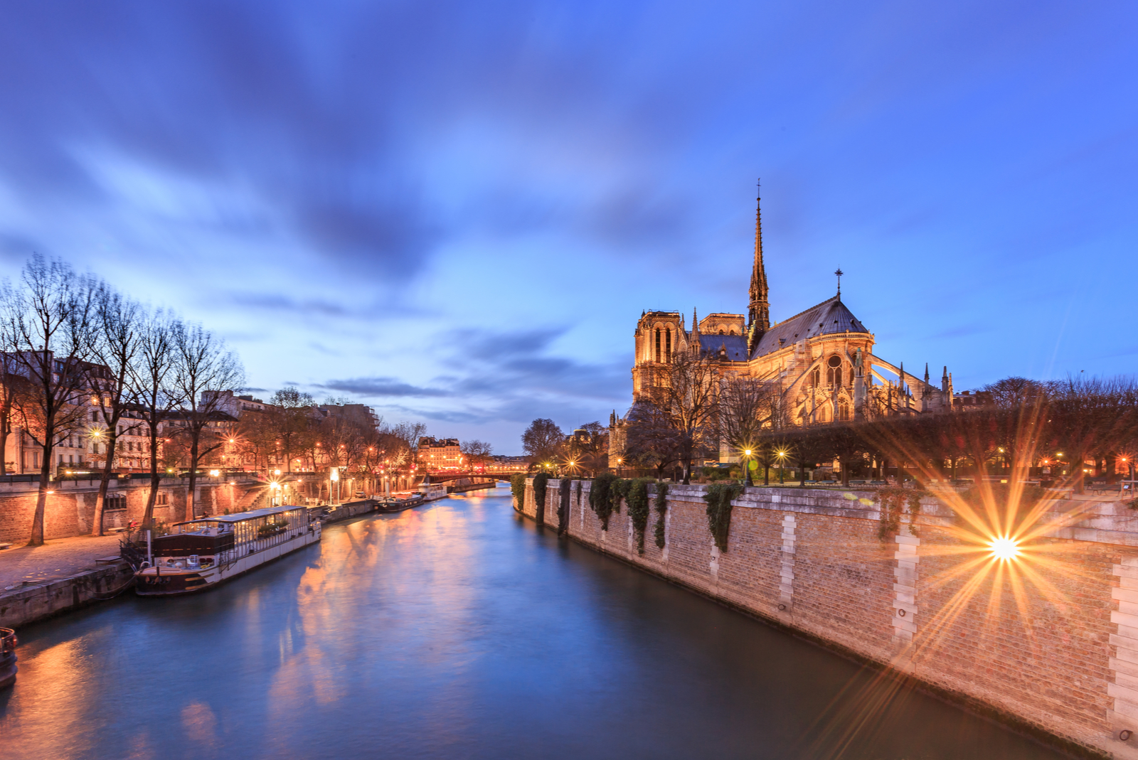 paris seine noël