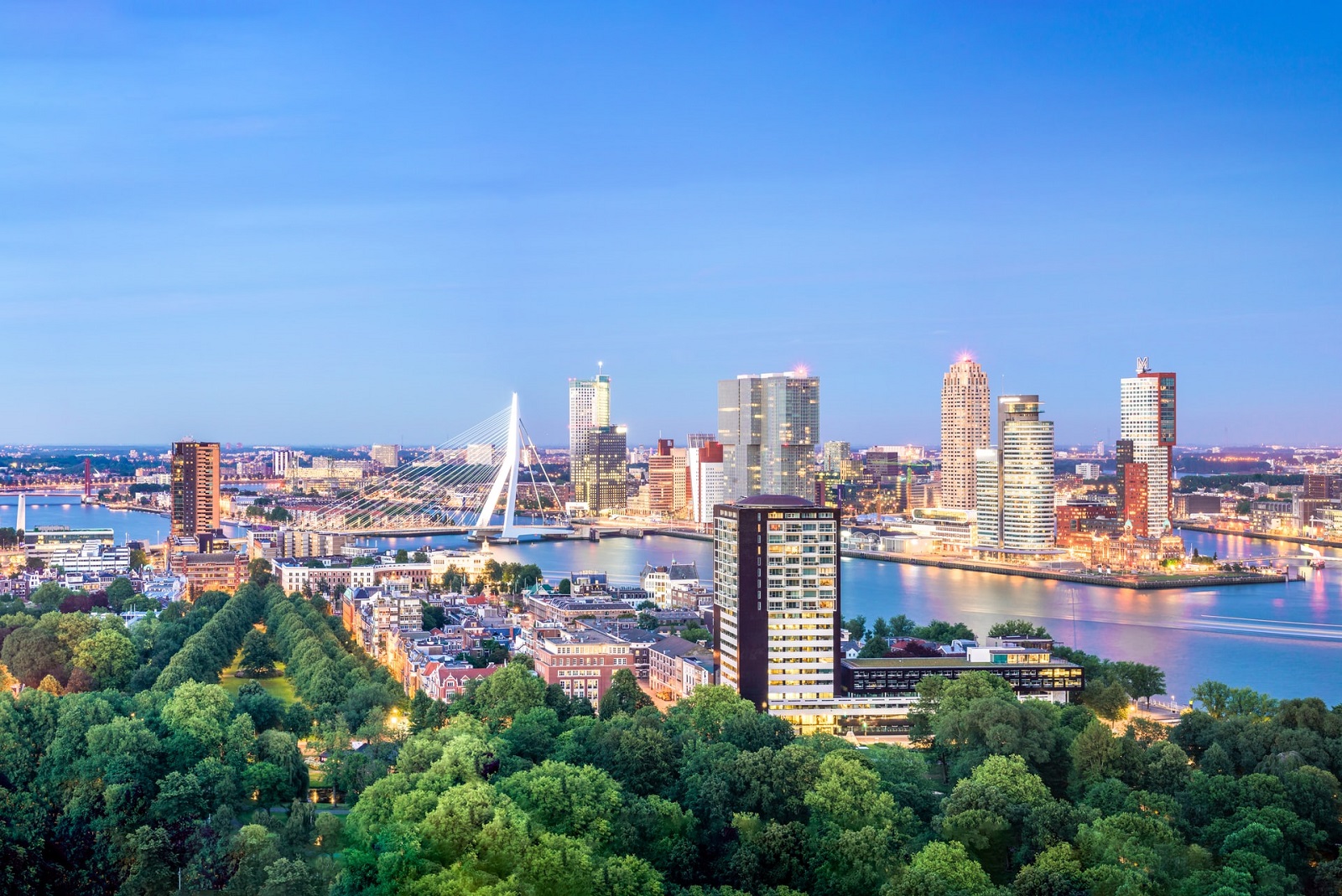 rotterdam skyline