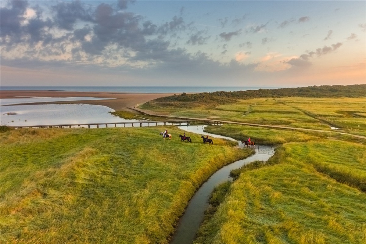 zélande natuurgebied Verdronken Zwarte Polder