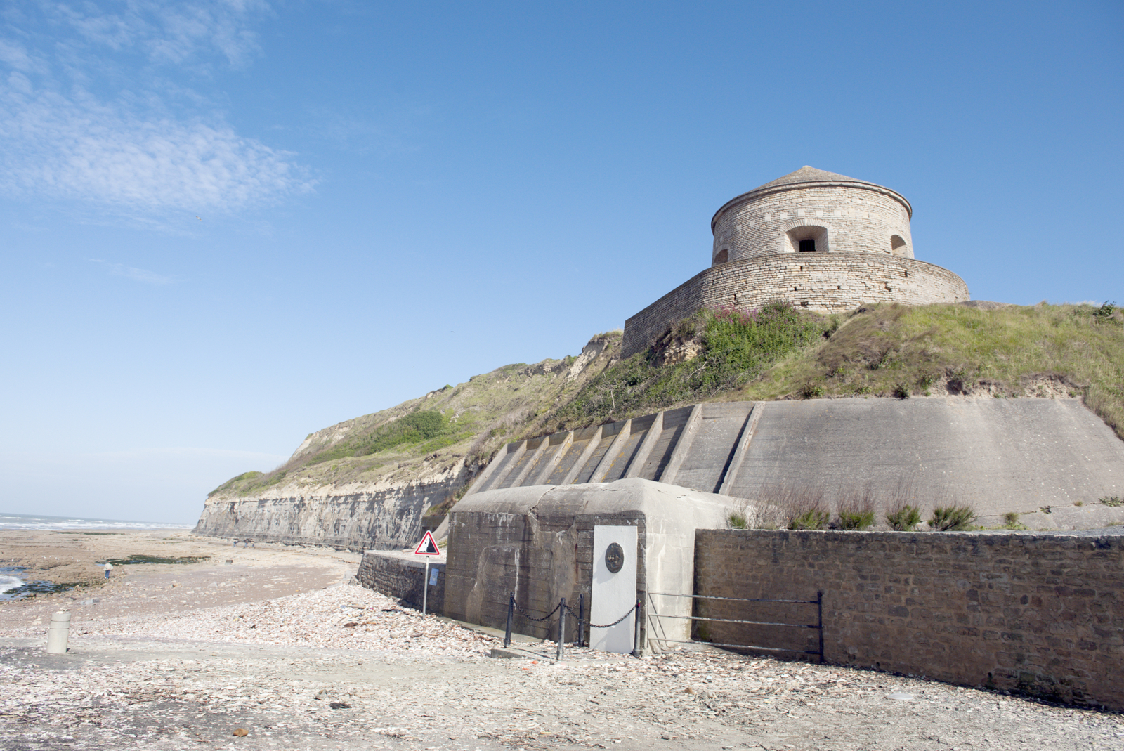 plage arromanches normandie