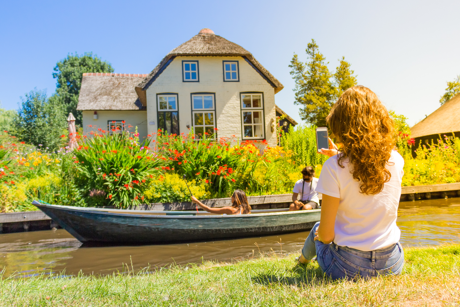 boottocht in giethoorn