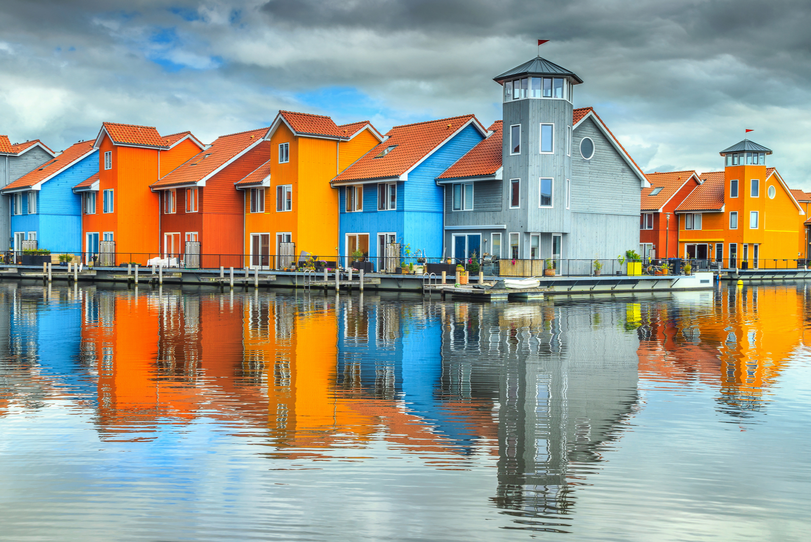 kleurrijke huizen groningen