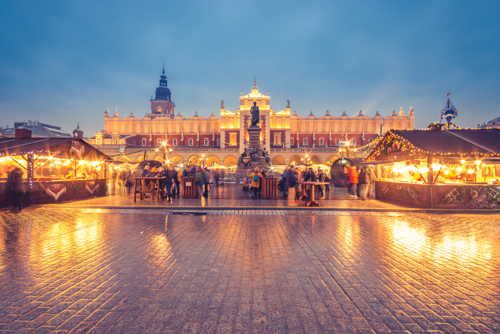kerstmarkt krakau polen