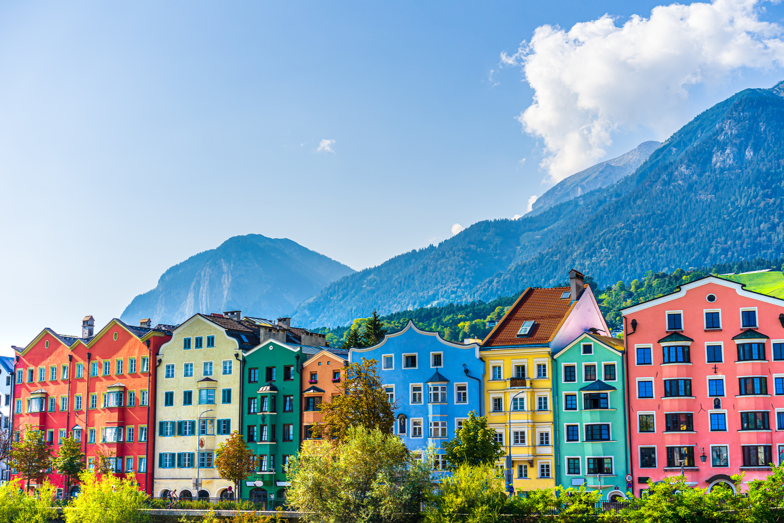 mariahilf vue innsbruck autriche