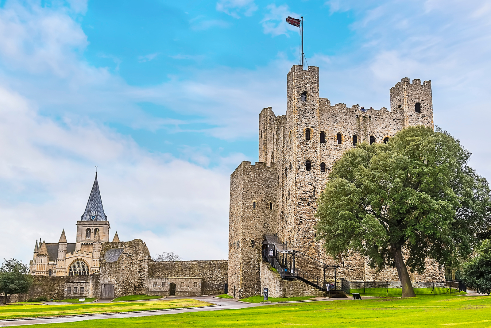 rochester kasteel in kent