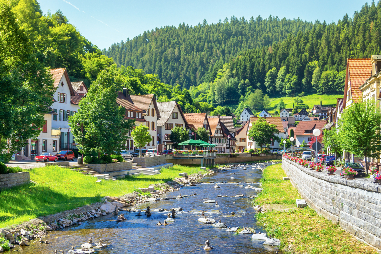 schiltach in het zwarte woud