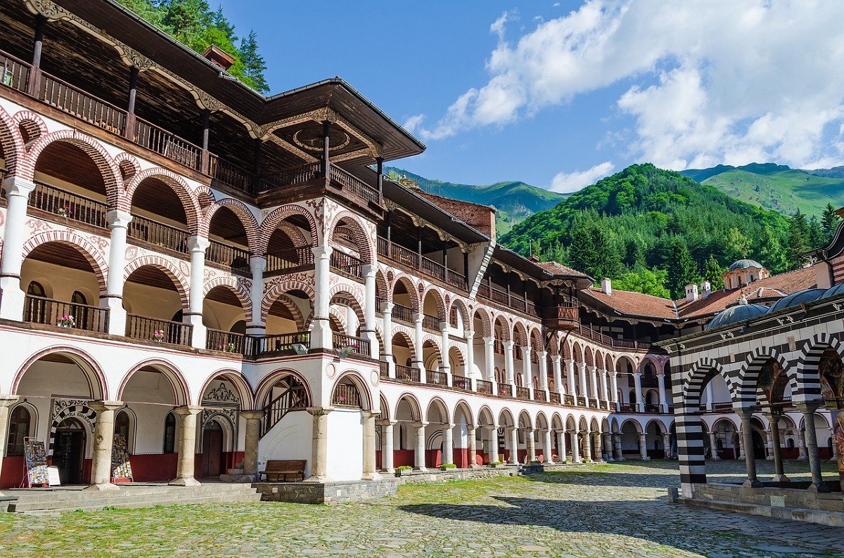 Rila klooster in Bulgarije