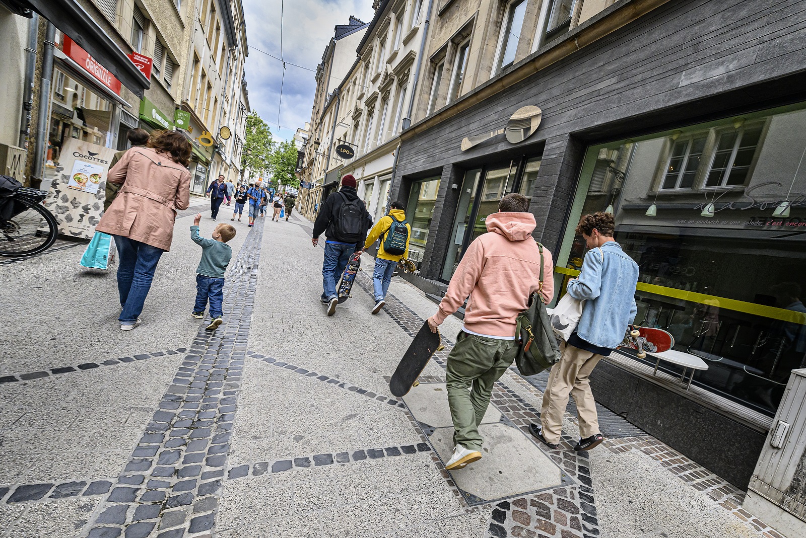 winkelen luxemburg stad