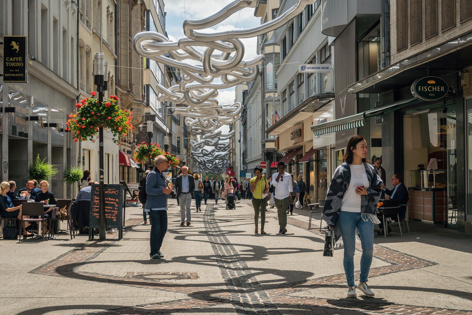 luxembourg shopping
