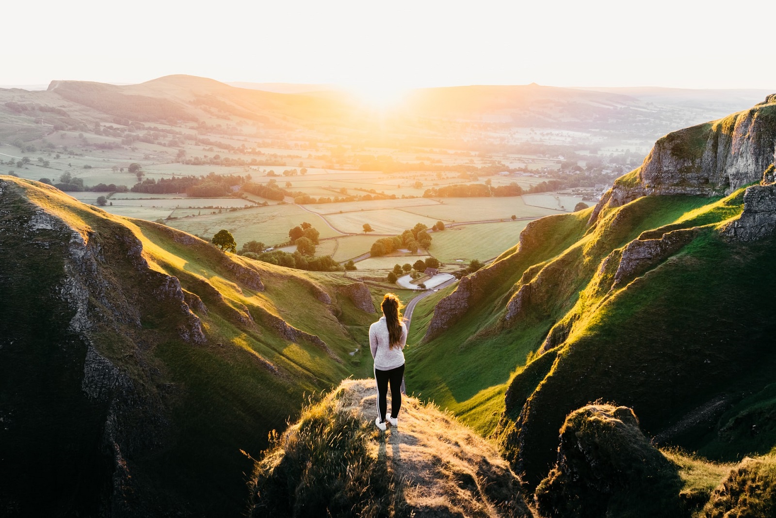 winnats pass peak district engeland