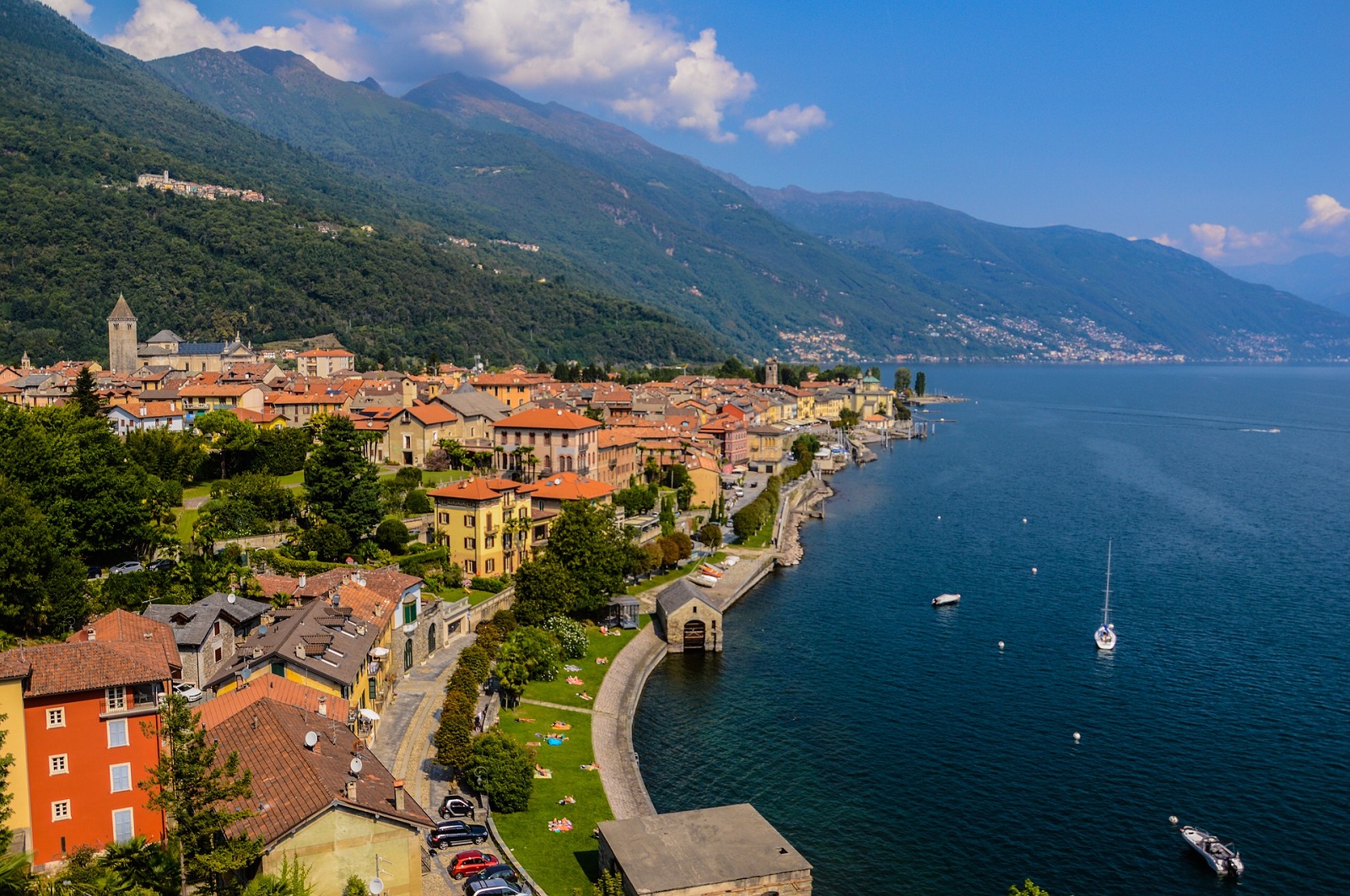 lago maggiore in italie