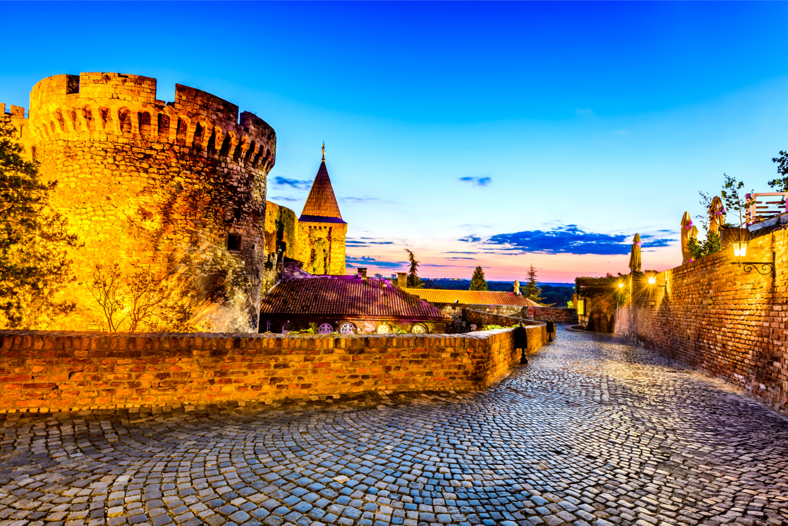 kalemegdan fort in belgrado