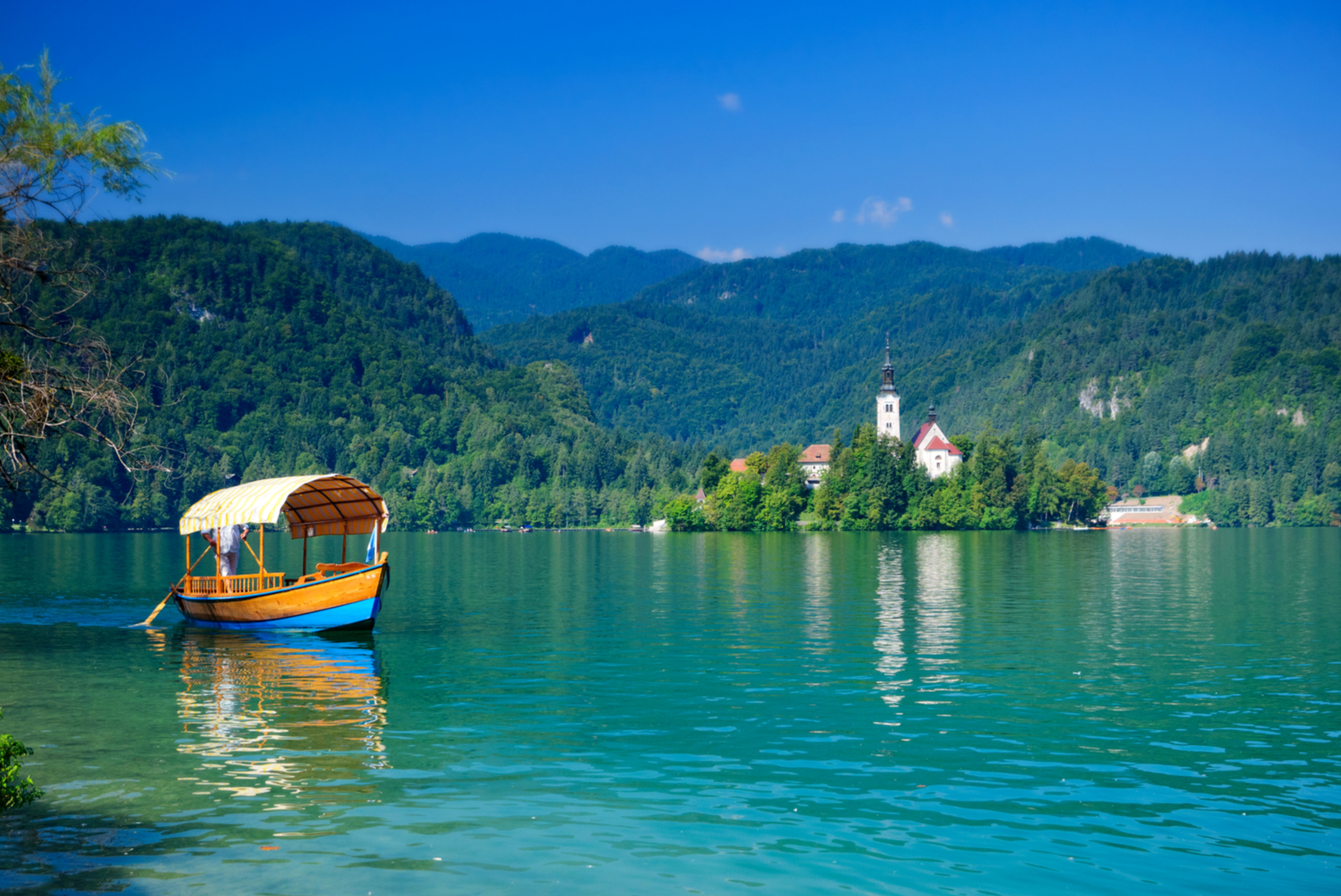 bled meer in slovenie