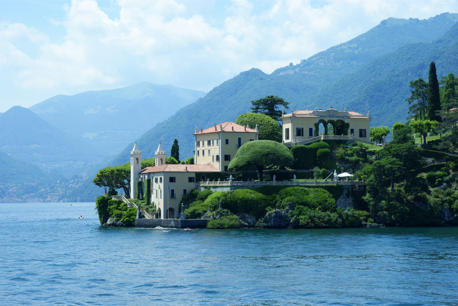 villa in het como meer in italie