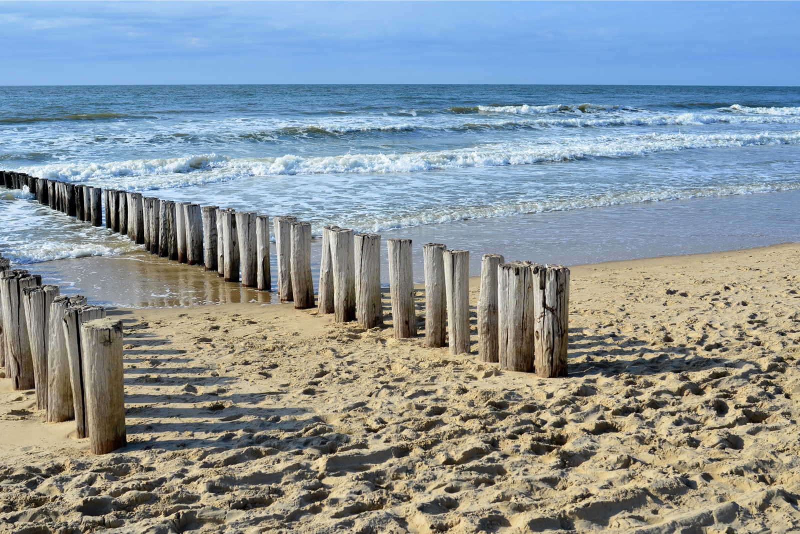 strand in domburg, zeeland