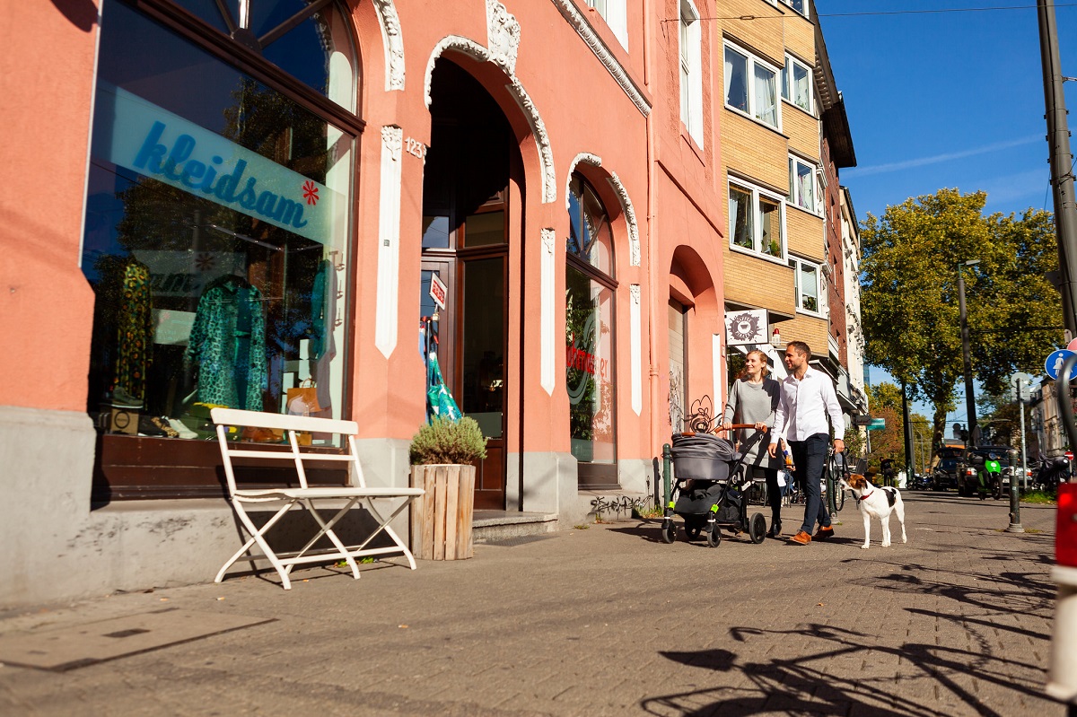 zomer in dusseldorf Lorettostraße 