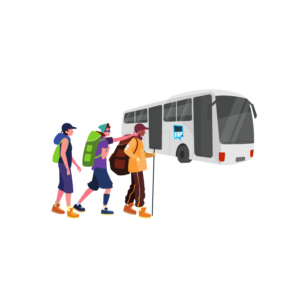 bus voor jeugdbewegingen