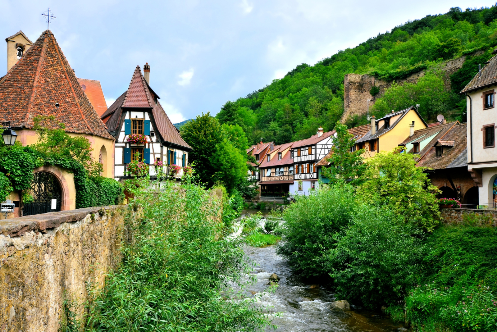 kaysersberg dorp in de Elzas