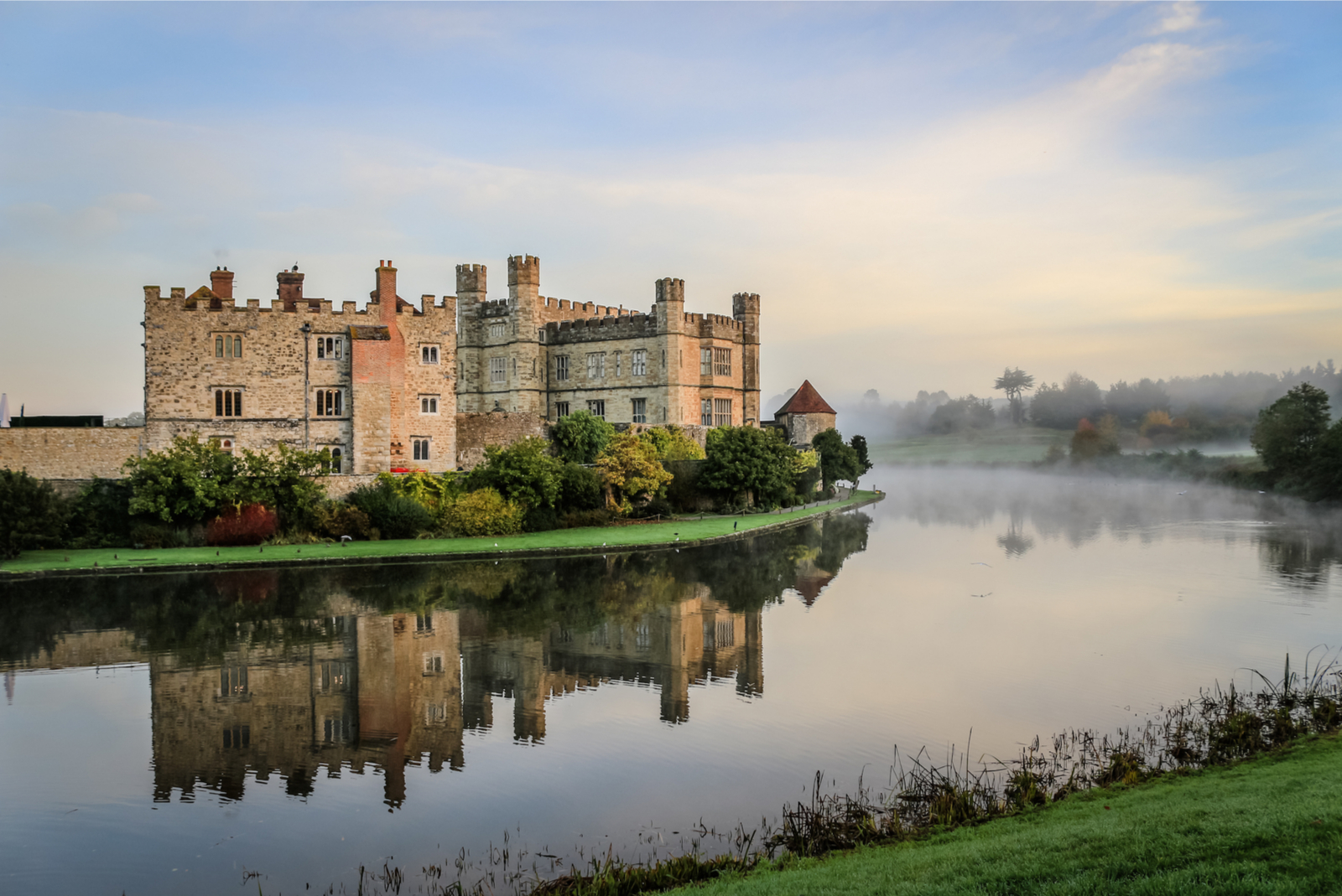 leeds castle in kent, engeland