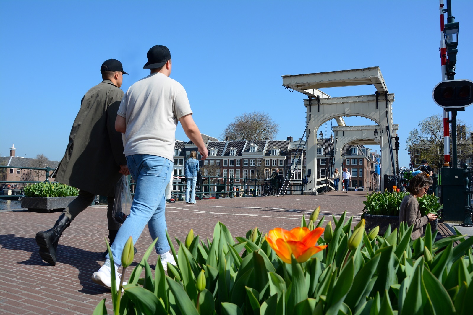 wandelen magere brug amsterdam